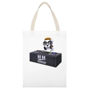 Kk Slider Dj From Animal Crossing Nintendo Character Video Game T Shir White Canvas Tote Shopping Bag