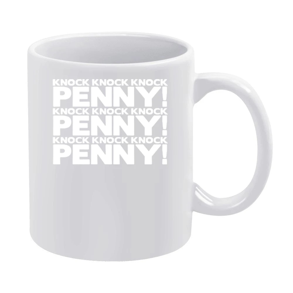 Knock Knock Penny Big Bang Theory TV White Mug