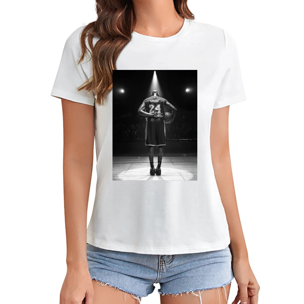Kobe Bryant Legend Tribute Basketball Fan Asian Size Women Ladies T-shirt