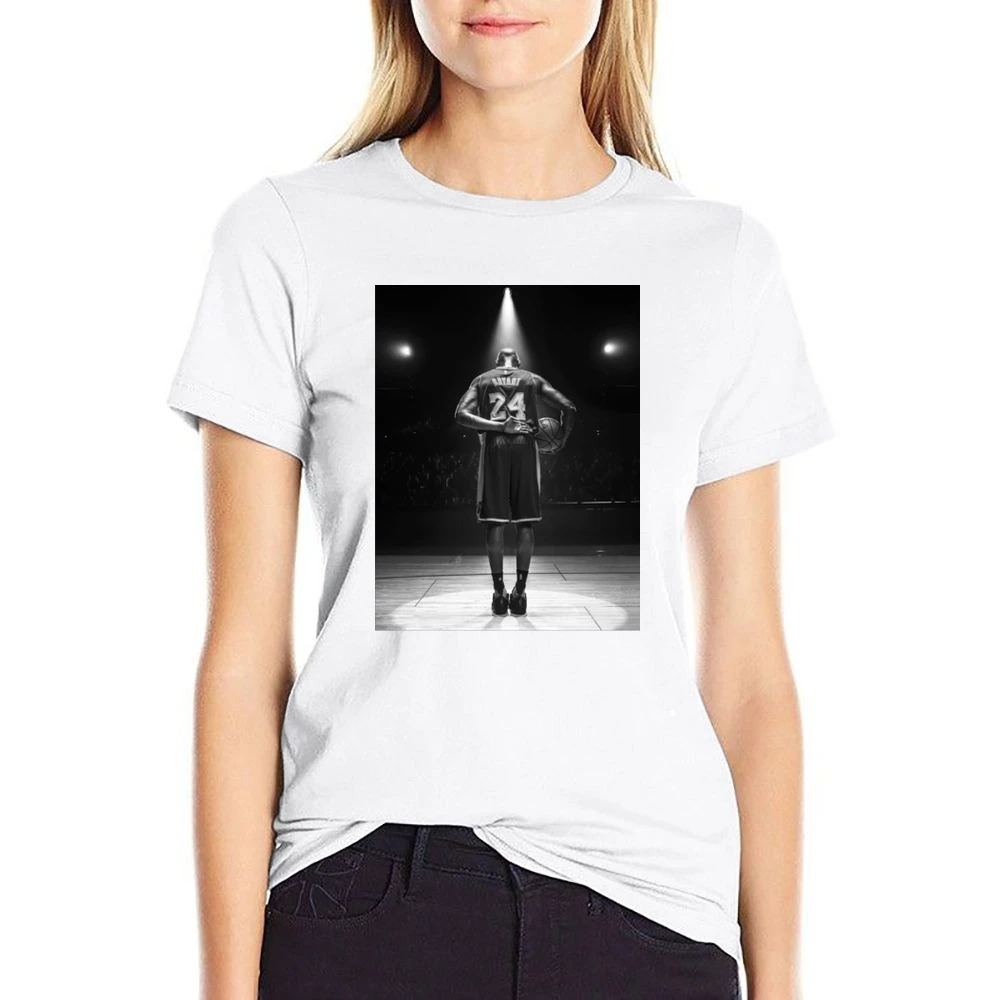 Kobe Bryant Legend Tribute Basketball Fan US Size Women Ladies T-shirt