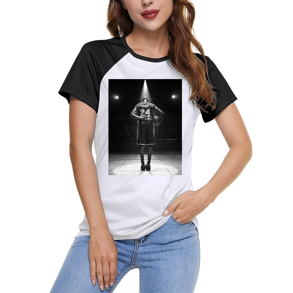 Kobe Bryant Legend Tribute Basketball Fan Women Ladies Short Sleeve T-Shirt