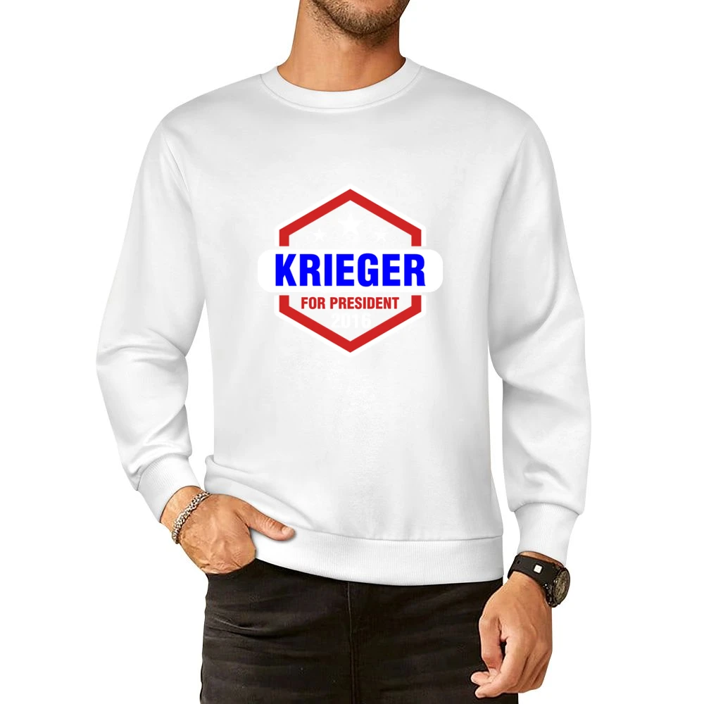 Krieger For President 2016 Archer TV Show European Size Pullover Sweater
