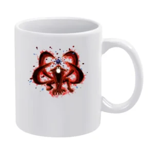 Kurama four tails bijuu ball naruto shippuden anime manga White Mug