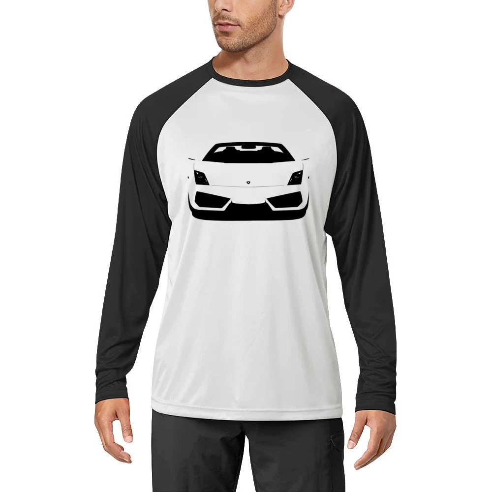 Lamborghini Gallardo Spyder Convertible Graphic Italian Car Enthusiast Men Long Sleeve T-Shirt