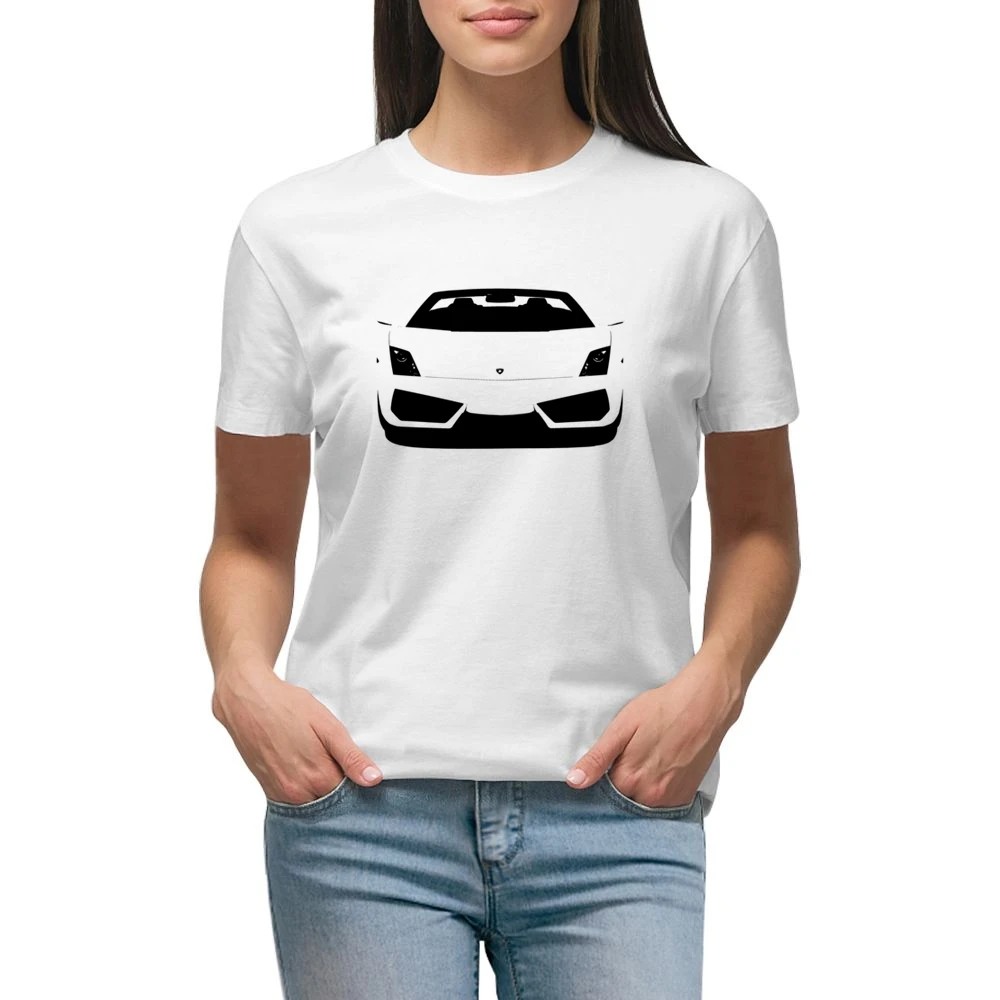 Lamborghini Gallardo Spyder Convertible Graphic Italian Car Enthusiast Premium Women Ladies T-shirt