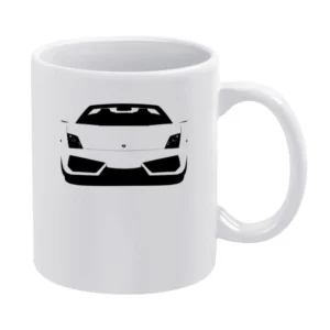 Lamborghini Gallardo Spyder Convertible Graphic Italian Car Enthusiast White Mug