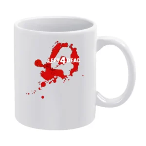 Left for 4 Dead Shooter Video game Zombie White Mug