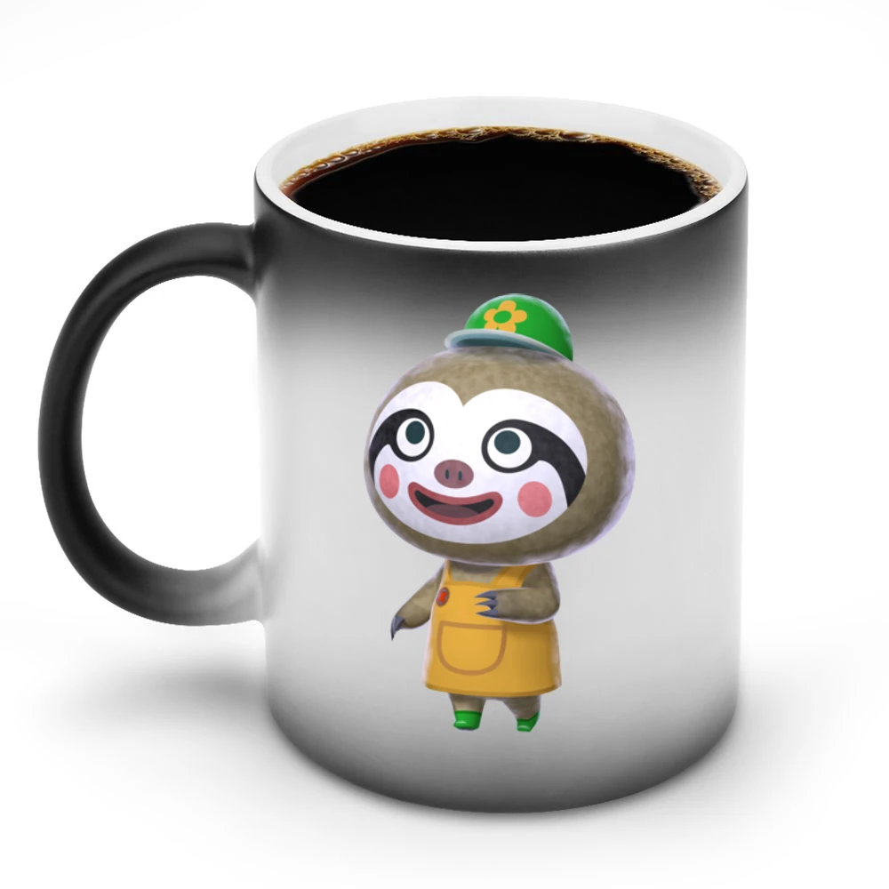 Leif From Animal Crossing Nintendo Character Video Game Discoloration Mug