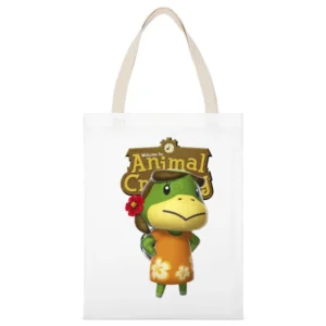 Leilani From Animal Crossing Nintendo Video Game Fan White Canvas Tote Shopping Bag
