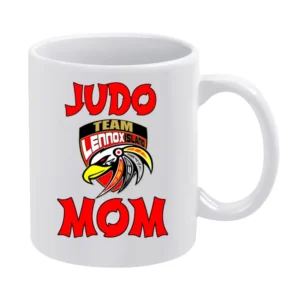 Lennox Island Judo Mom White Mug