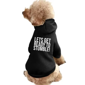 Lets Get Ready To Stumble Fun Drunk Drinking University Frosh Party T Pet Apparel Clothes