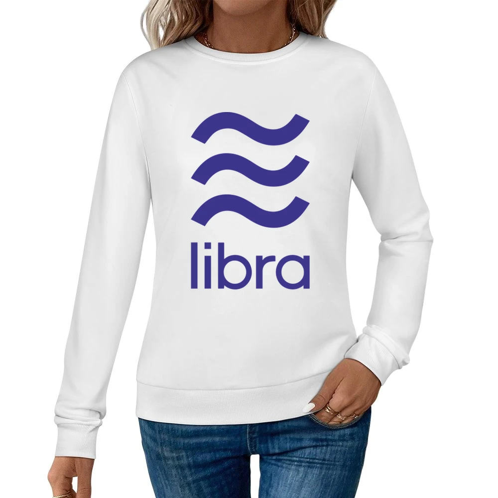 Libra Facebook Cryptocurrency Women Pullover Sweatshirt