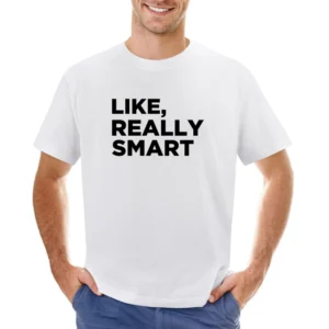 Like Really Smart Funny Donald Trump Quote American President Asian Size Men T-Shirt