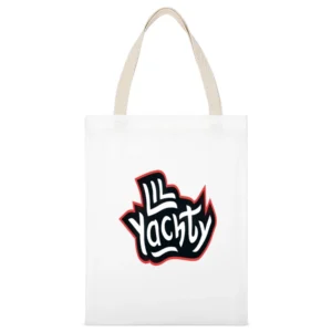 Lil Yatchy Rap Tshirt (all Styles And Colors Available) White Canvas Tote Shopping Bag