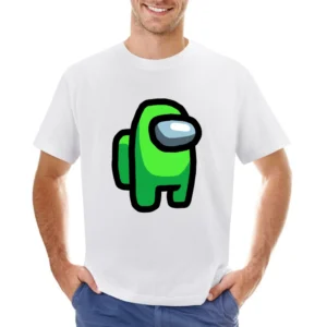 Lime Green Suspect Fun Video Game Fan Asian Size Men T-Shirt