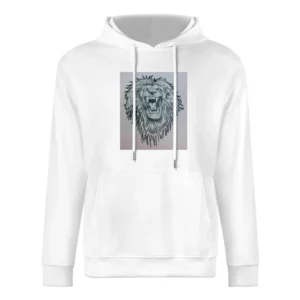 Lion Head European Size Men Hoodie