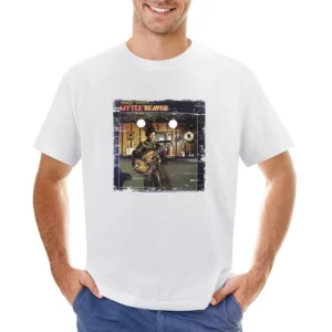Little Beaver Party Down Album Cover Distressed Image Asian Size Men T-Shirt