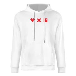 Love Death Robots Netflix Heavy Metal Sci Fi Tv Distressed Red European Size Men Hoodie