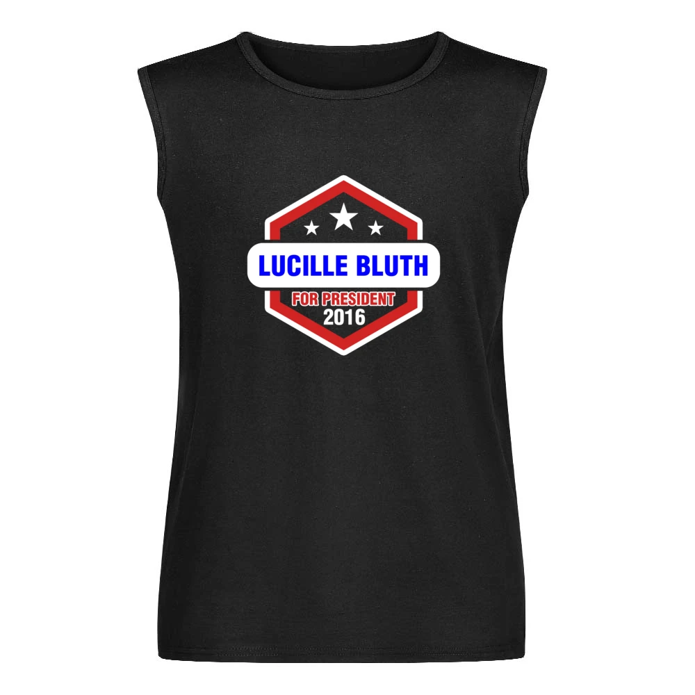 Lucille Bluth For President 2016 Arrested Development TV Show Men Sleeveless T-Shirt