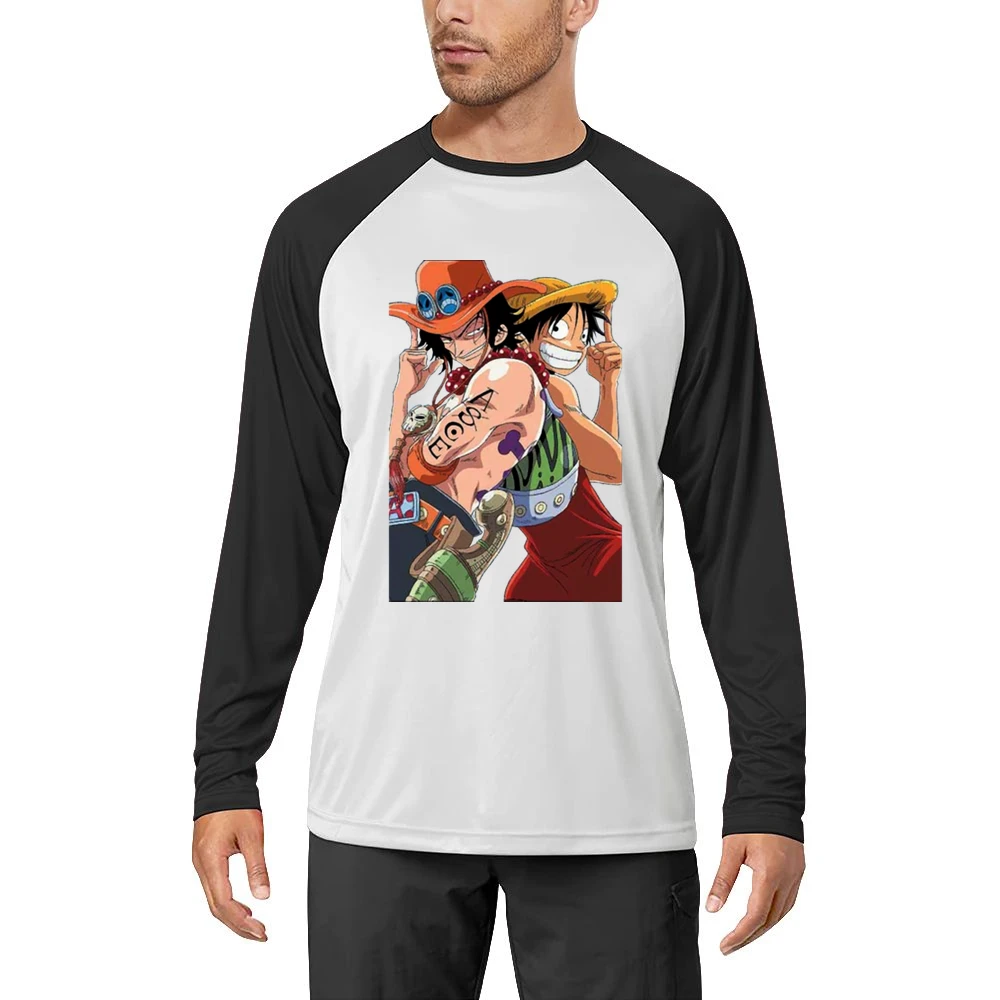 Luffy and Ace - Men Long Sleeve T-Shirt