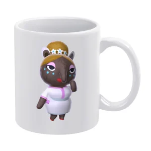 Luna From Animal Crossing Nintendo Character Video Game White Mug