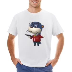 Lyle From Animal Crossing Nintendo Character Video Game Asian Size Men T-Shirt
