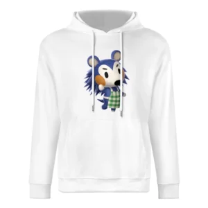 Mabel Able From Animal Crossing Nintendo Character Video Game European Size Men Hoodie