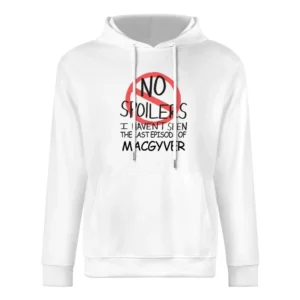 Macgyver No Spoilers Last Episode Tv Funny European Size Men Hoodie