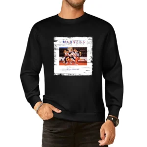 Madness Keep Moving Album Cover Distressed Image European Size Pullover Sweater