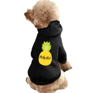 Mahalo Pineapple Cute Fruit Cool Popular Graphic Hello Pet Apparel Clothes