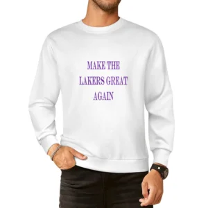 Make the Lakers Great Again Tshirt (all colors and styles available) European Size Pullover Sweater