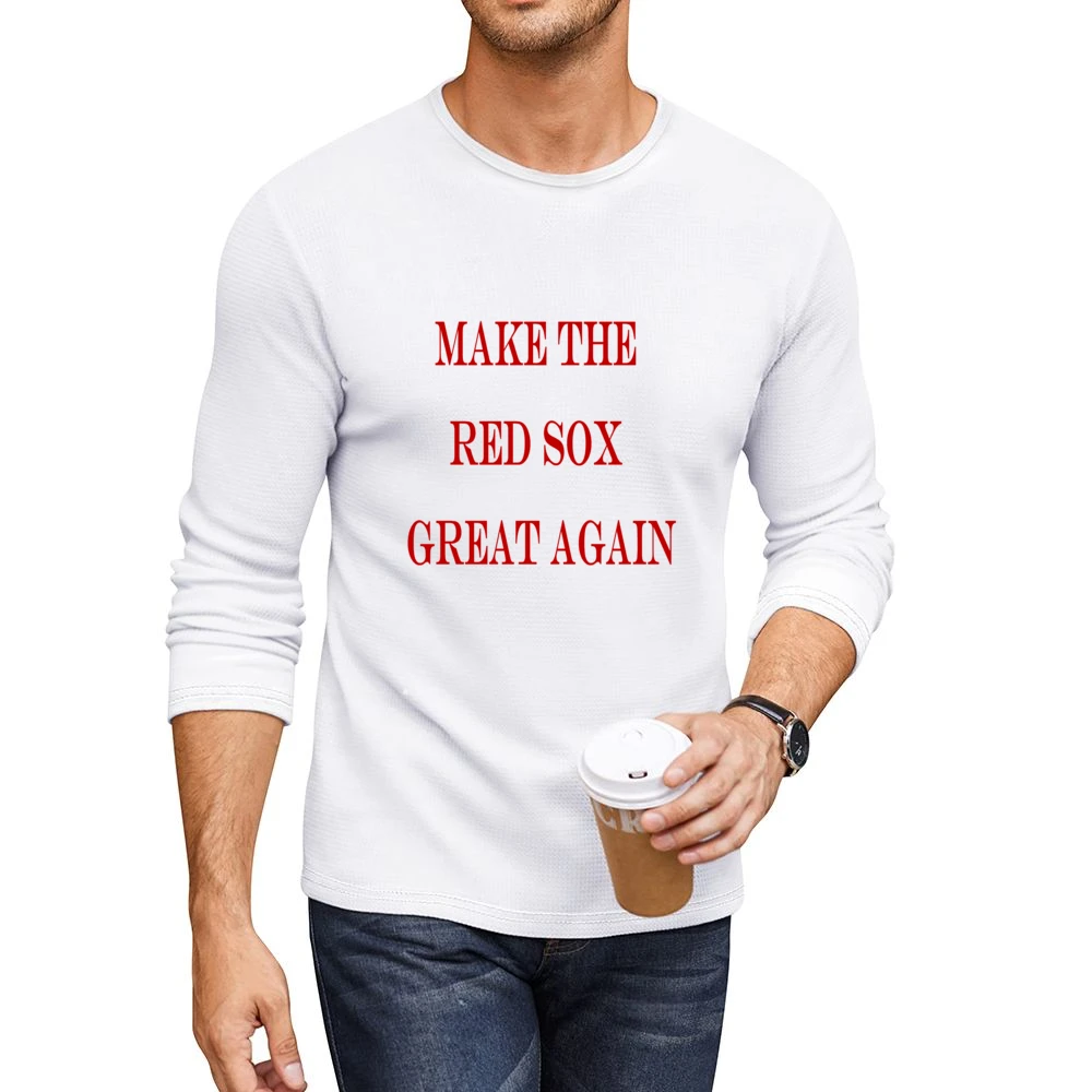 Make the Red Sox Great Again Tshirt (all colors and styles available) Men CrewNeck Long Sleeve T-Shirt