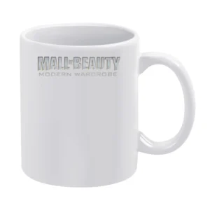 Mall Of Beauty Parody Video Game White Mug
