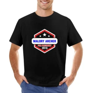 Malory Archer For President 2016 Archer TV Show Asian Size Men T-Shirt