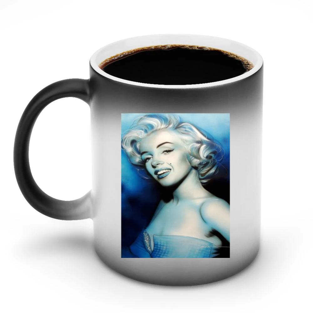 Marilyn Monroe Picture Tshirt Discoloration Mug