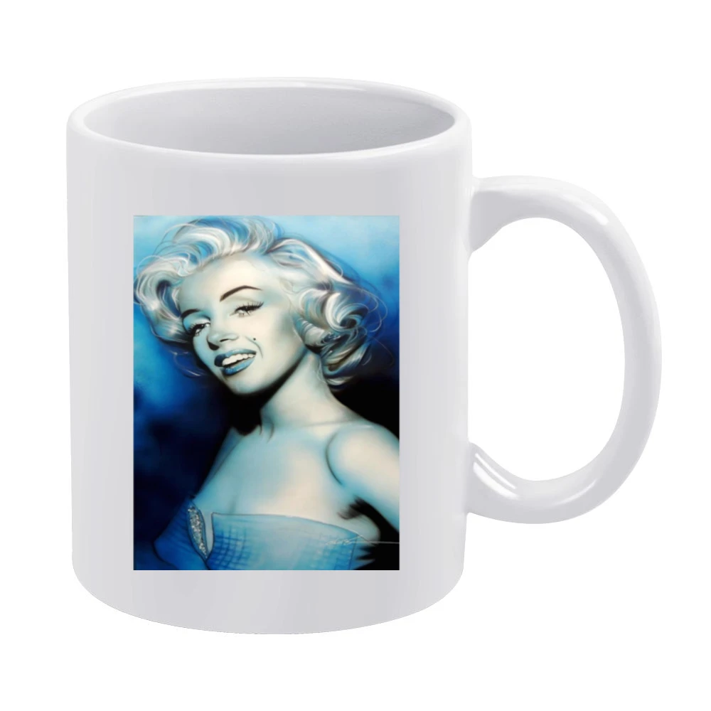 Marilyn Monroe Picture Tshirt White Mug