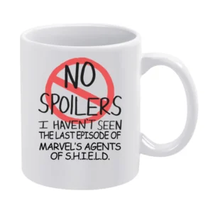 Marvels Agents Of Shield No Spoilers Last Episode Tv Funny White Mug