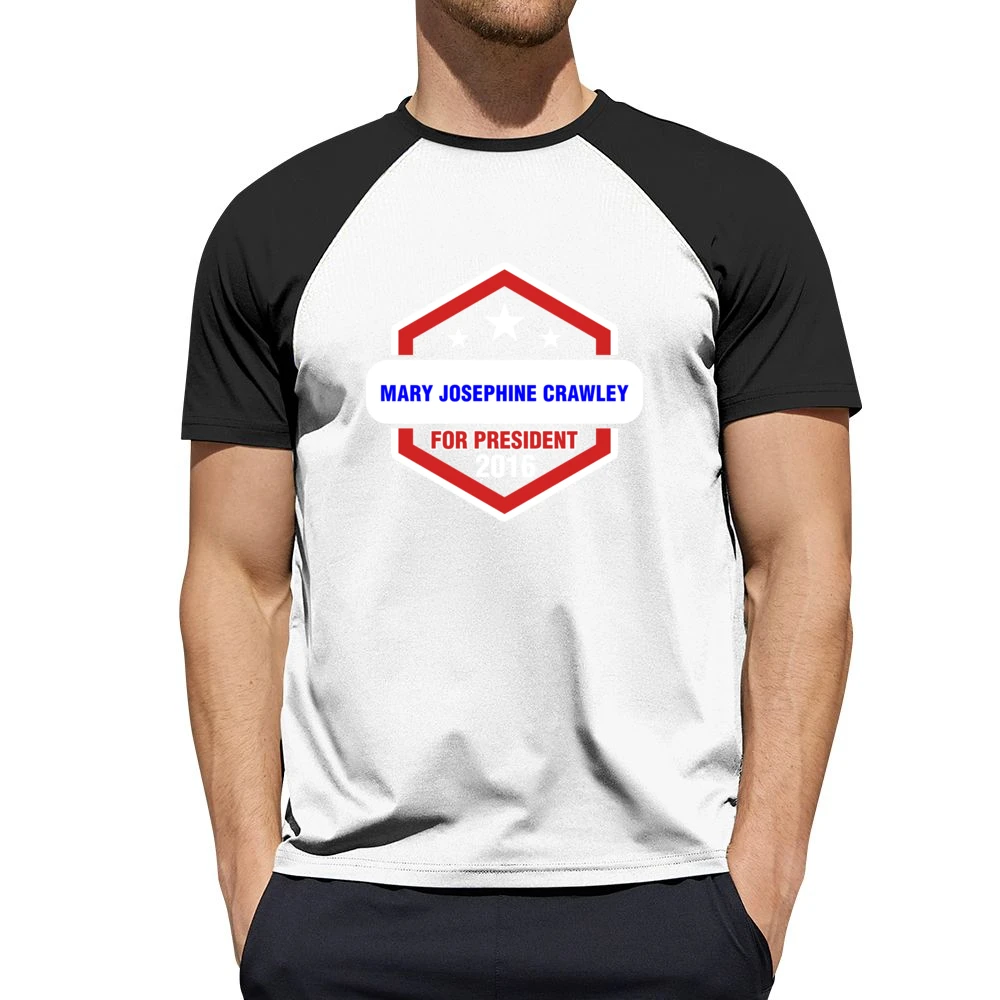 Mary Josephine Crawley For President 2016 Downton Abbey TV Show T Shir Men Short Sleeve T-Shirt
