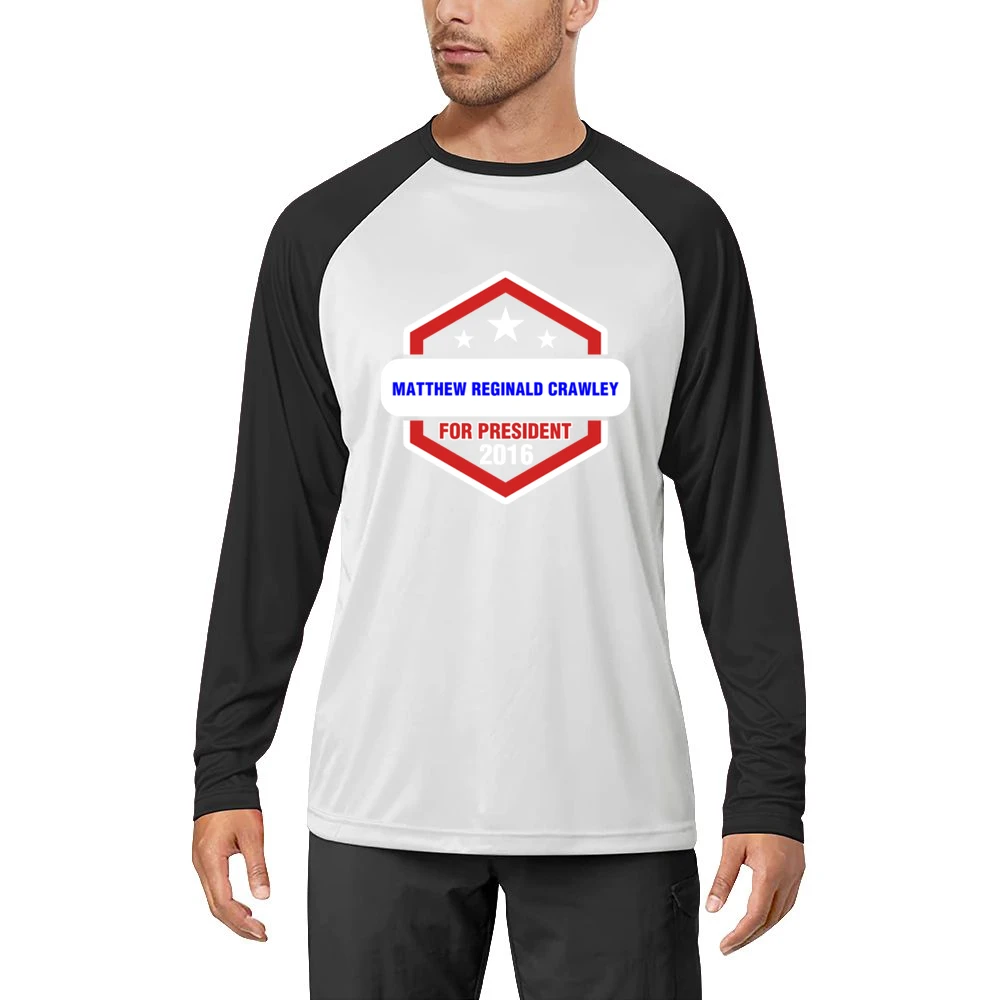 Matthew Reginald Crawley For President 2016 Downton Abbey TV Show T Sh Men Long Sleeve T-Shirt
