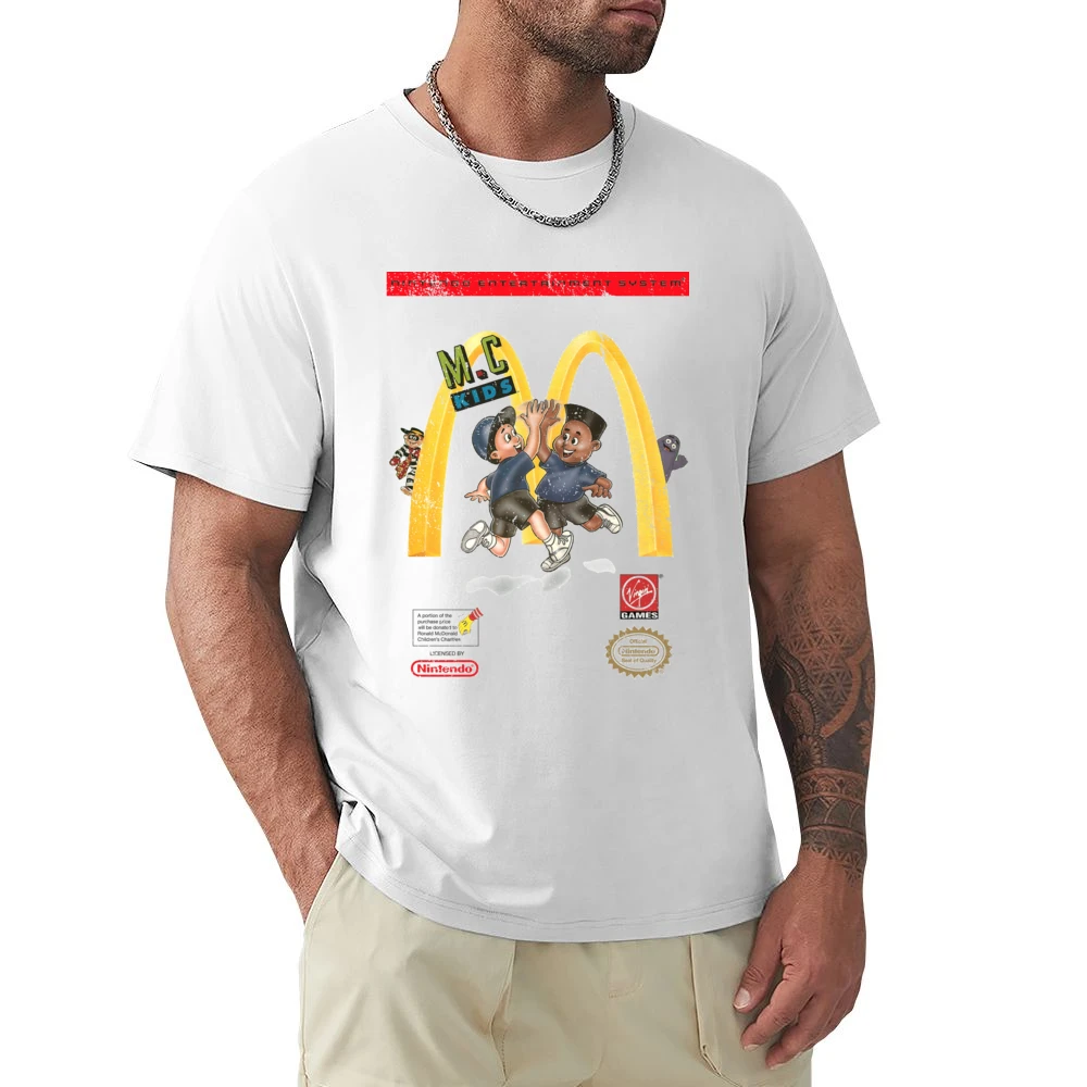 Mc Kids Nes Retro Video Game Distressed Premium Men T-shirt