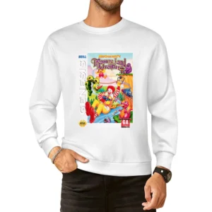 Mcdonalds Treasure Land Adventure Sega Genesis Old School Retro Video European Size Pullover Sweater