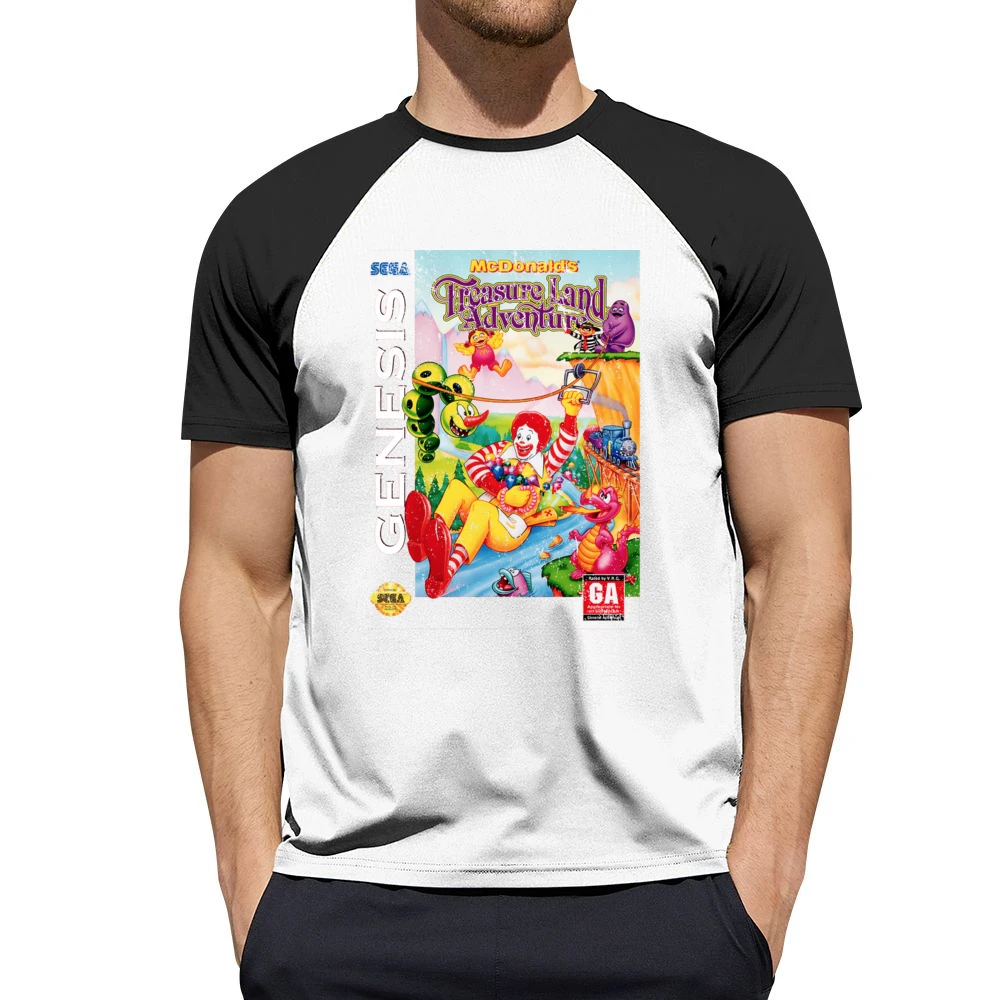 Mcdonalds Treasure Land Adventure Sega Genesis Old School Retro Video Men Short Sleeve T-Shirt