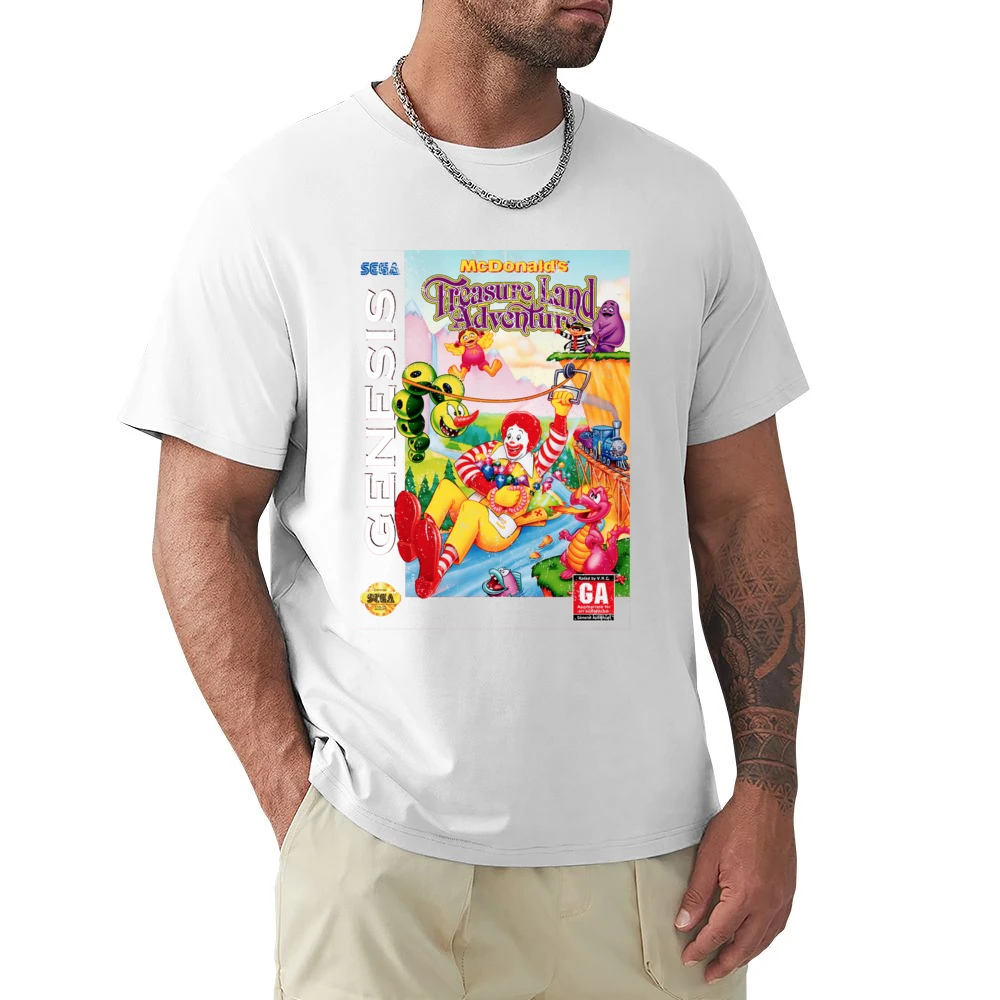 Mcdonalds Treasure Land Adventure Sega Genesis Old School Retro Video Premium Men T-shirt