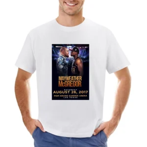 Mcgregor Mayweather Fight Promo Boxing Asian Size Men T-Shirt