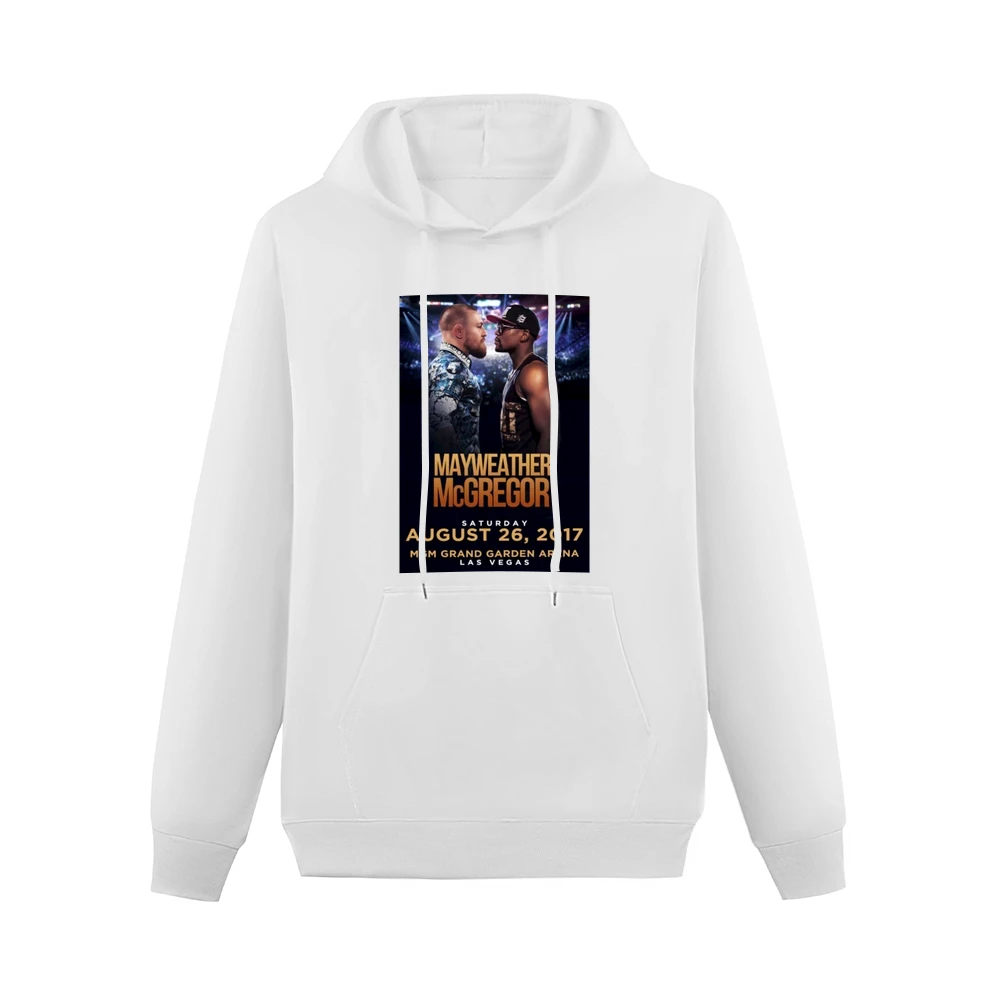 Mcgregor Mayweather Fight Promo Boxing Men Hoodie With Pocket