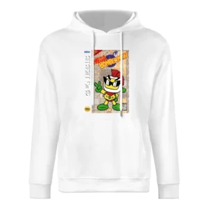 Mega Bomberman Sega Genesis Old School Retro Video Game Fan Distressed European Size Men Hoodie