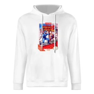 Mega Man 2 Nes Nintendo Old School Retro Video Game Fan Distressed T S European Size Men Hoodie