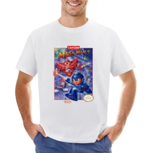 Mega Man 5 Nes Nintendo Old School Retro Video Game Fan Distressed T S Asian Size Men T-Shirt