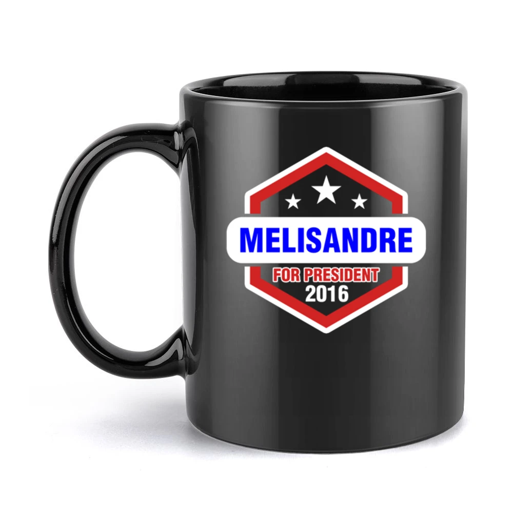 Melisandre For President 2016 Game of Thrones TV Show Black Mug