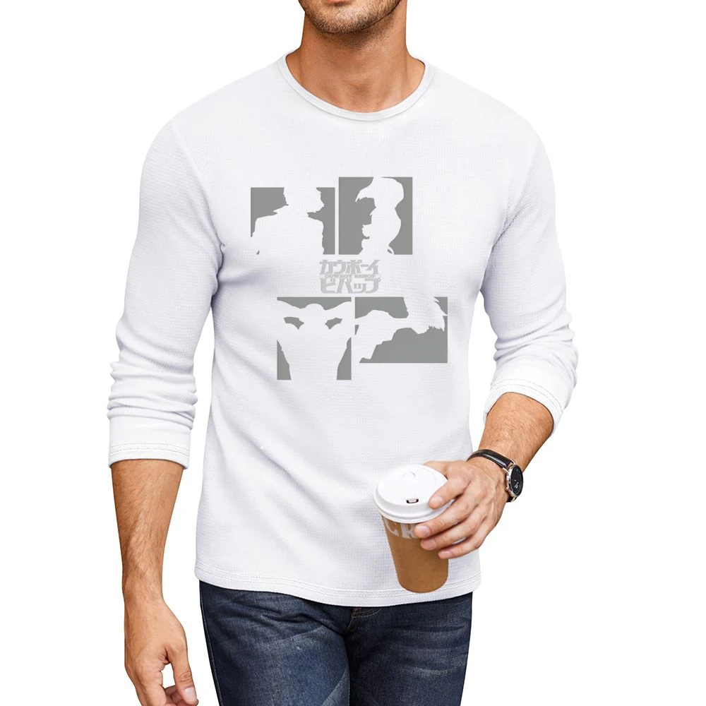 Member crew of bebop ship cowboy bebop anime Men CrewNeck Long Sleeve T-Shirt